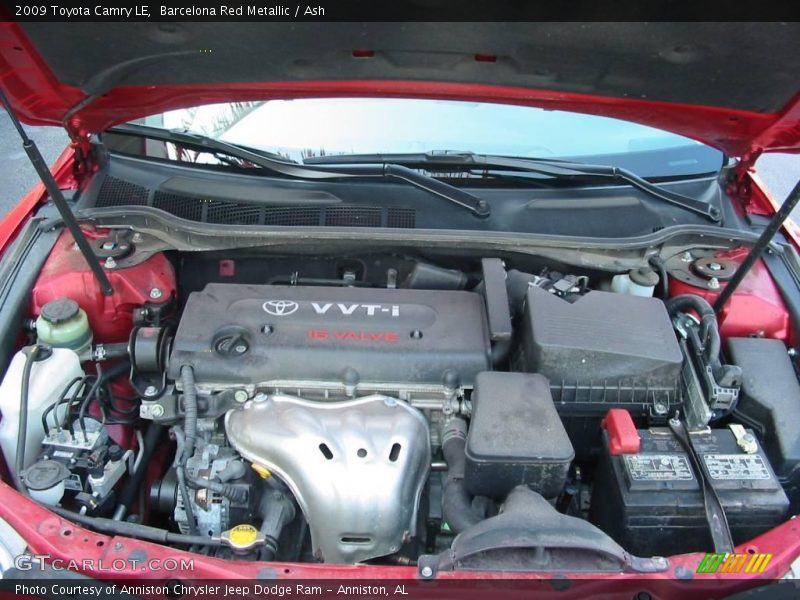 Barcelona Red Metallic / Ash 2009 Toyota Camry LE