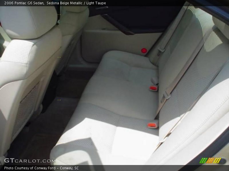 Sedona Beige Metallic / Light Taupe 2006 Pontiac G6 Sedan