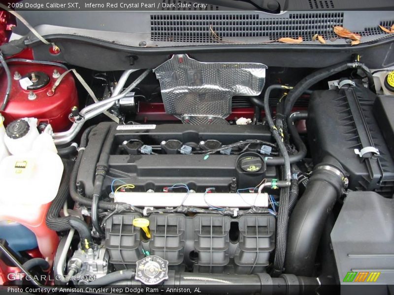 Inferno Red Crystal Pearl / Dark Slate Gray 2009 Dodge Caliber SXT