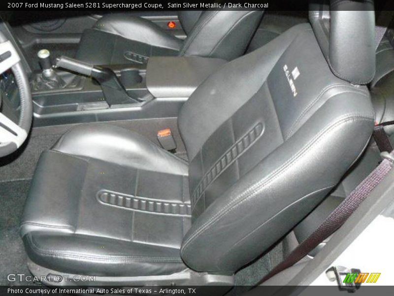 Front Seat of 2007 Mustang Saleen S281 Supercharged Coupe