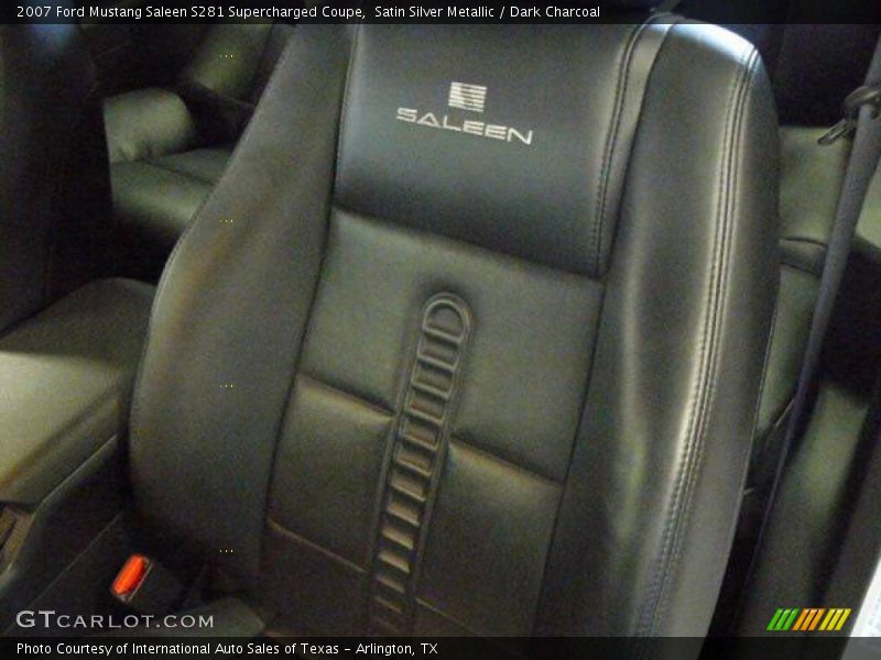 Satin Silver Metallic / Dark Charcoal 2007 Ford Mustang Saleen S281 Supercharged Coupe