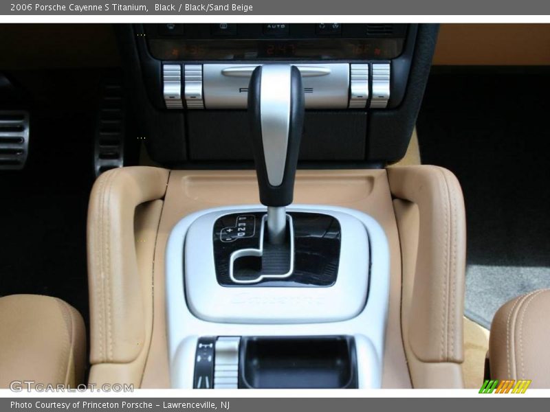Black / Black/Sand Beige 2006 Porsche Cayenne S Titanium
