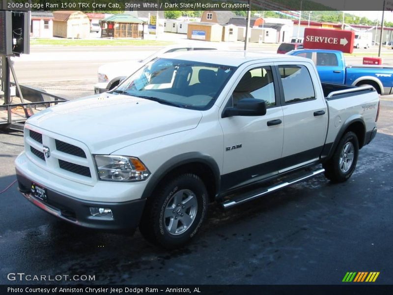 Stone White / Dark Slate/Medium Graystone 2009 Dodge Ram 1500 TRX Crew Cab