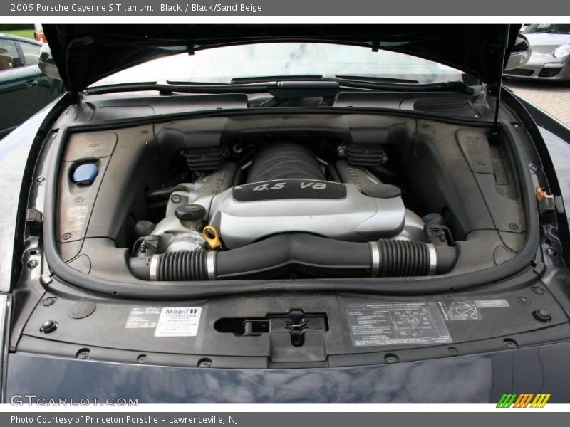Black / Black/Sand Beige 2006 Porsche Cayenne S Titanium