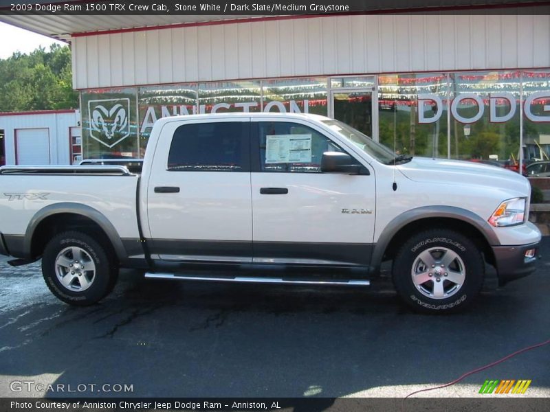 Stone White / Dark Slate/Medium Graystone 2009 Dodge Ram 1500 TRX Crew Cab