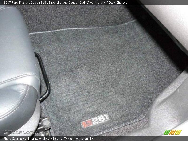 Satin Silver Metallic / Dark Charcoal 2007 Ford Mustang Saleen S281 Supercharged Coupe