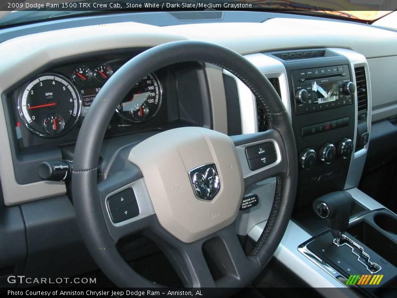 Stone White / Dark Slate/Medium Graystone 2009 Dodge Ram 1500 TRX Crew Cab