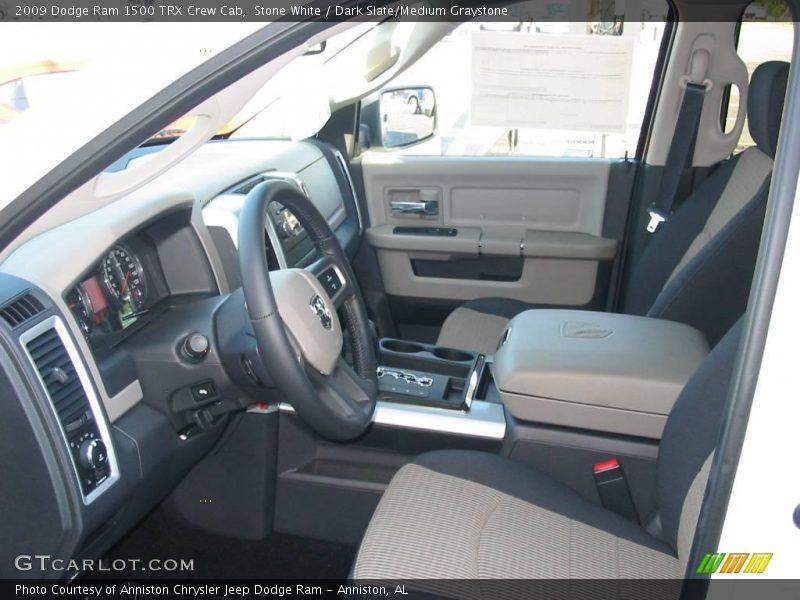 Stone White / Dark Slate/Medium Graystone 2009 Dodge Ram 1500 TRX Crew Cab