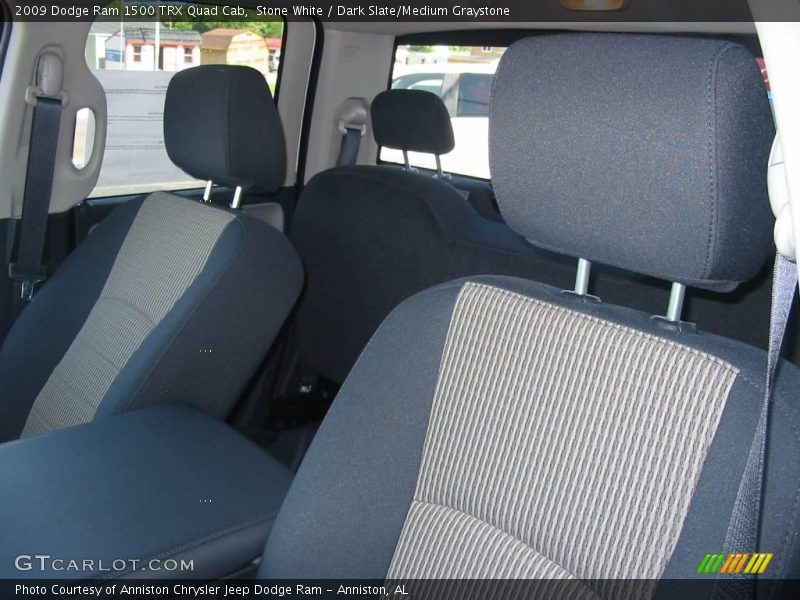 Stone White / Dark Slate/Medium Graystone 2009 Dodge Ram 1500 TRX Quad Cab