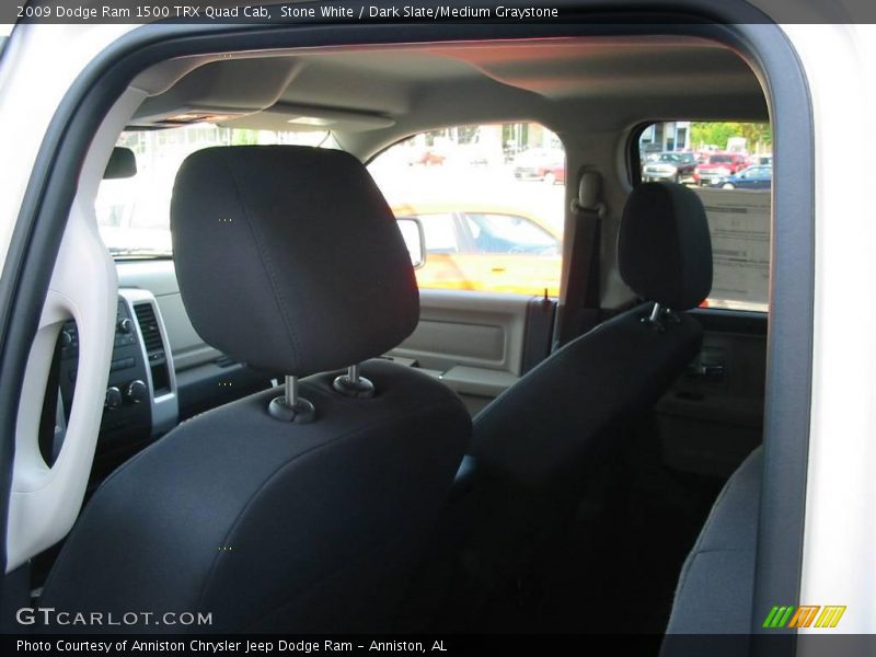 Stone White / Dark Slate/Medium Graystone 2009 Dodge Ram 1500 TRX Quad Cab