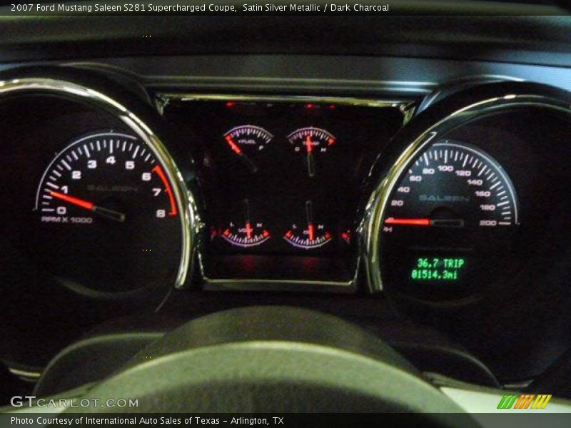  2007 Mustang Saleen S281 Supercharged Coupe Saleen S281 Supercharged Coupe Gauges