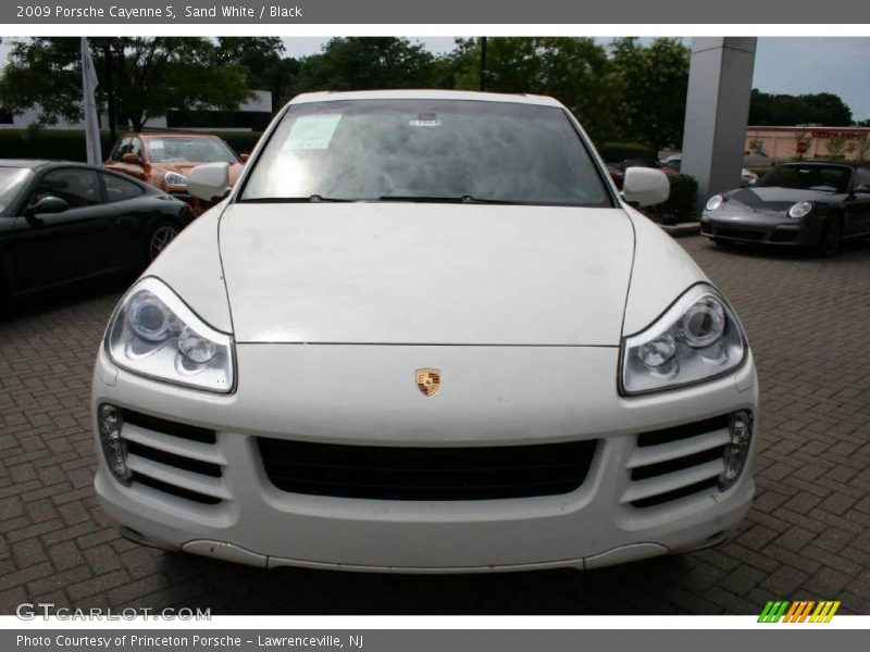 Sand White / Black 2009 Porsche Cayenne S