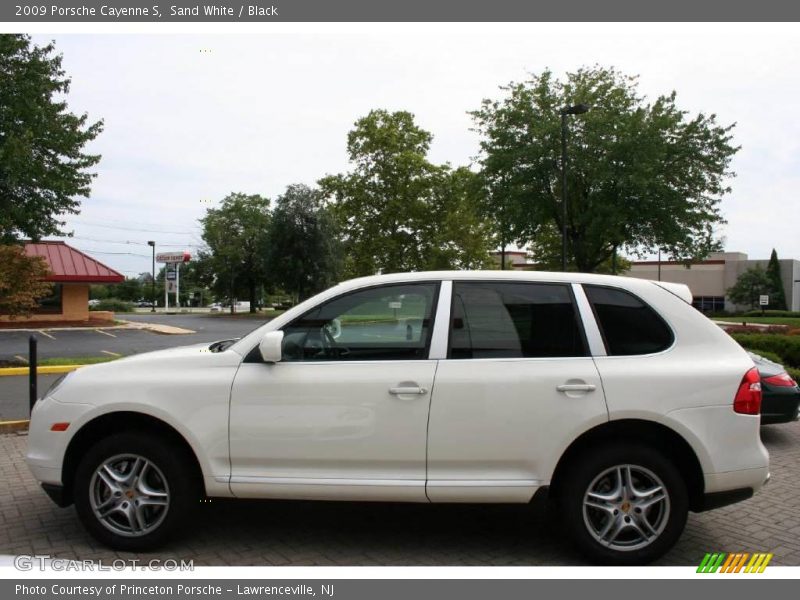 Sand White / Black 2009 Porsche Cayenne S