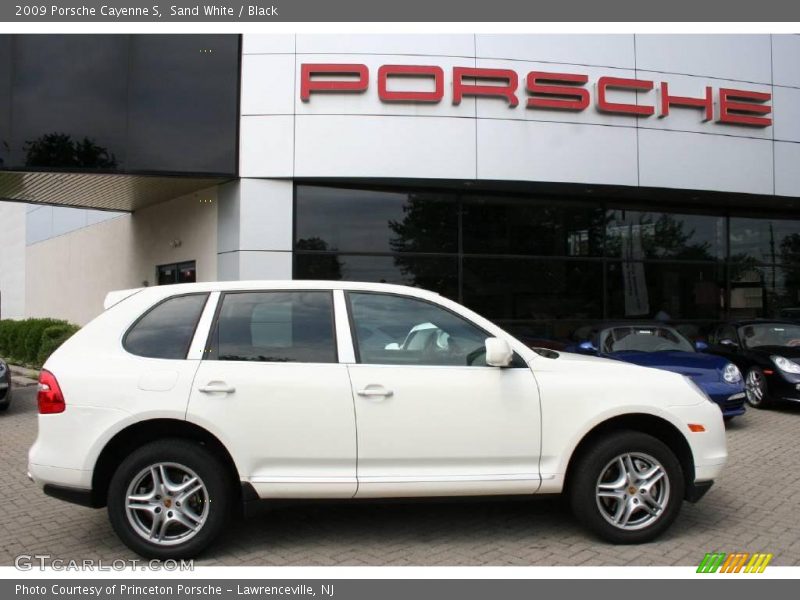 Sand White / Black 2009 Porsche Cayenne S