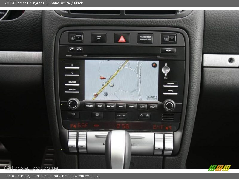 Sand White / Black 2009 Porsche Cayenne S