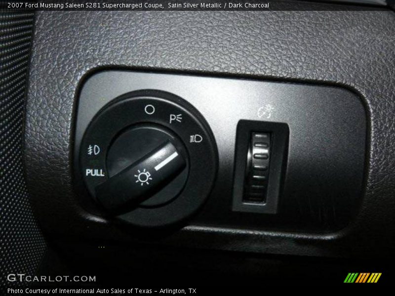Controls of 2007 Mustang Saleen S281 Supercharged Coupe