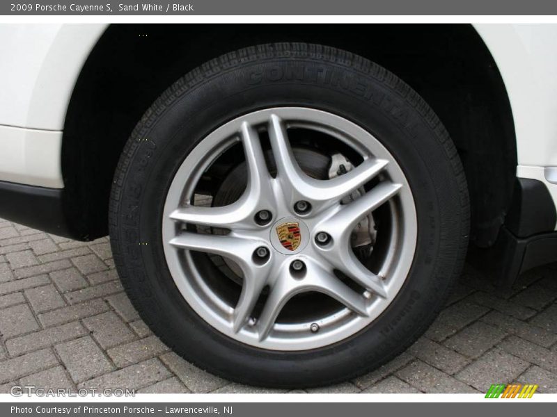 Sand White / Black 2009 Porsche Cayenne S