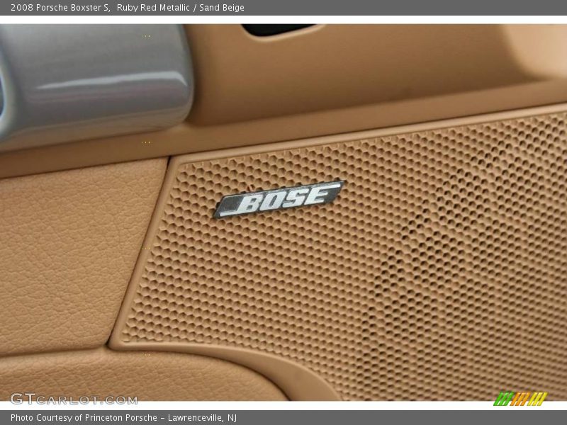 Ruby Red Metallic / Sand Beige 2008 Porsche Boxster S