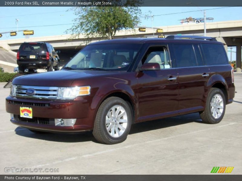 Cinnamon Metallic / Medium Light Stone 2009 Ford Flex SEL