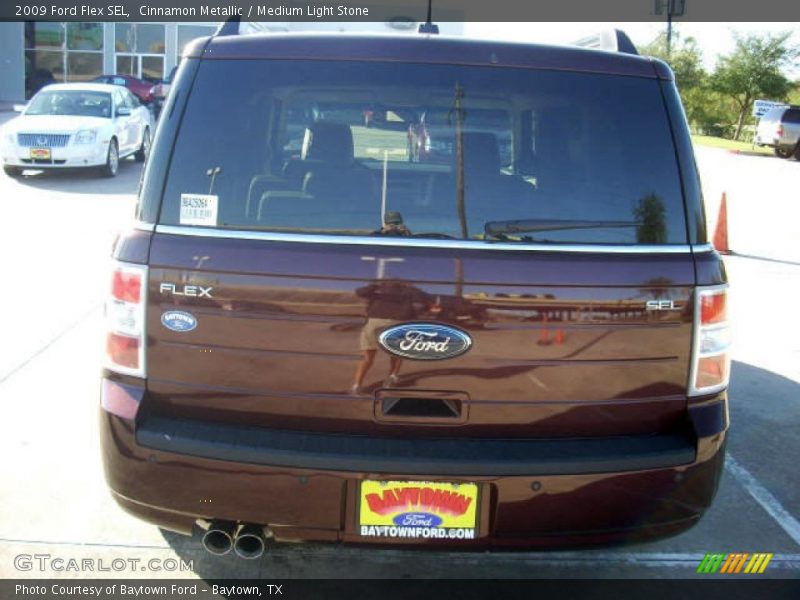 Cinnamon Metallic / Medium Light Stone 2009 Ford Flex SEL