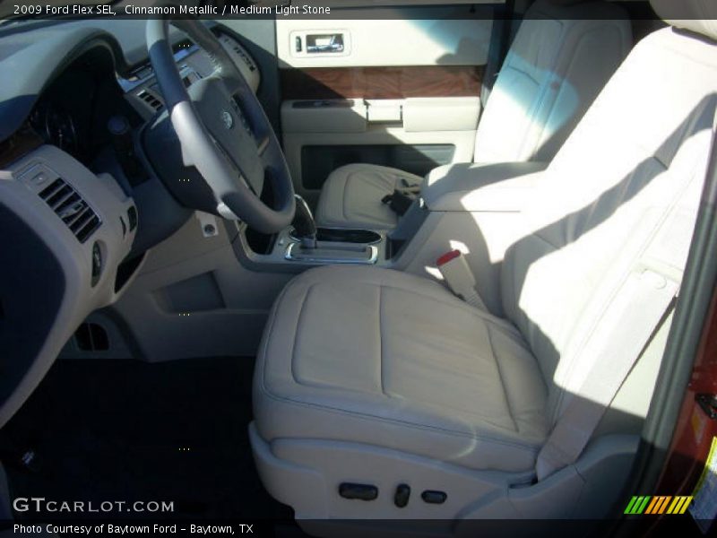 Cinnamon Metallic / Medium Light Stone 2009 Ford Flex SEL