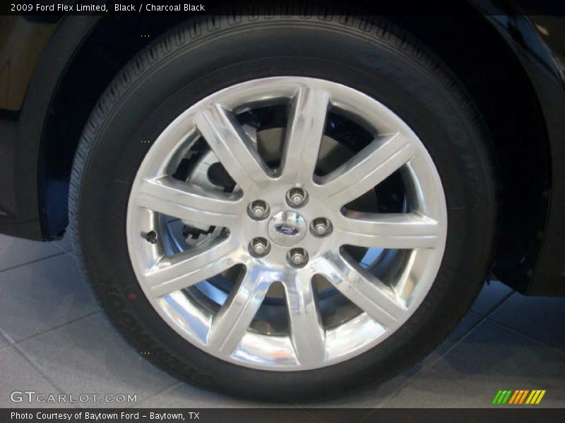 Black / Charcoal Black 2009 Ford Flex Limited