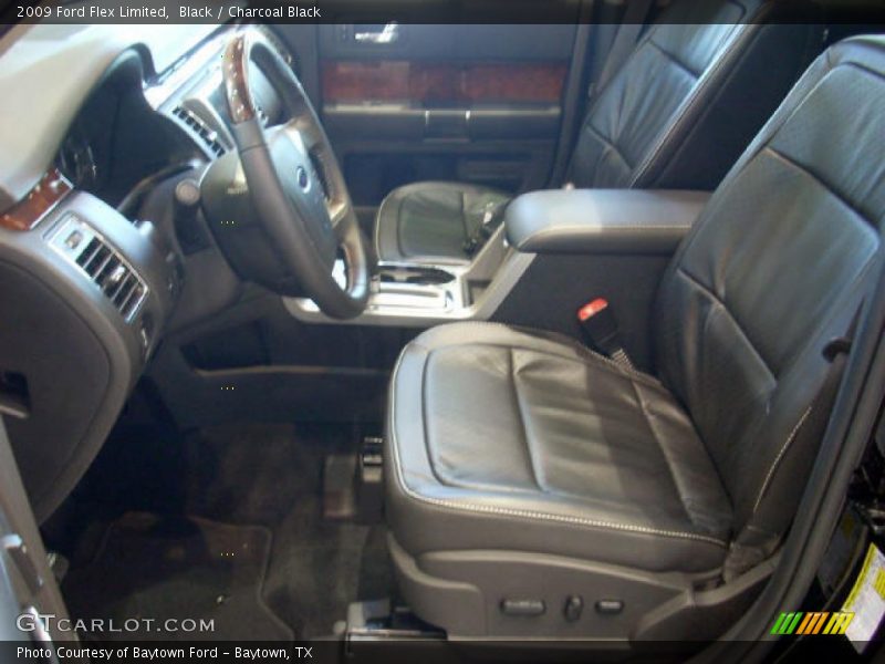 Black / Charcoal Black 2009 Ford Flex Limited