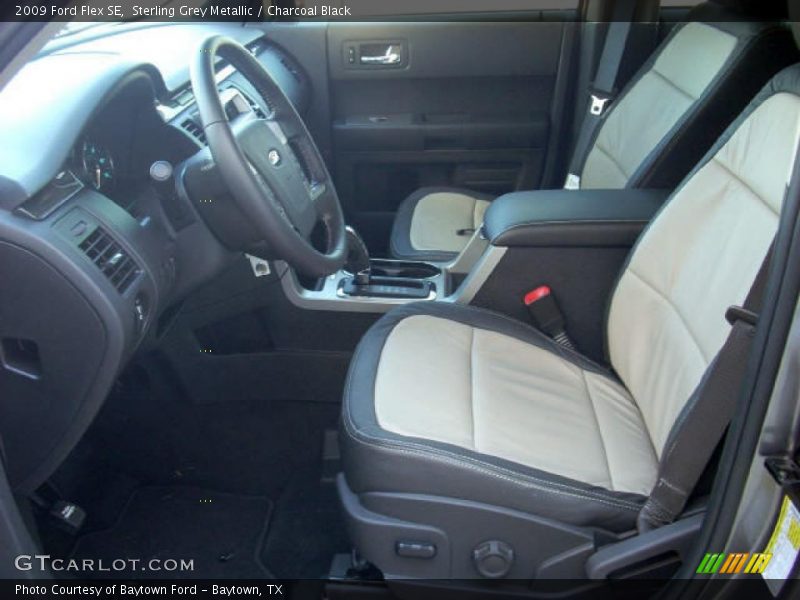 Sterling Grey Metallic / Charcoal Black 2009 Ford Flex SE