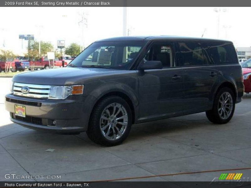 Sterling Grey Metallic / Charcoal Black 2009 Ford Flex SE