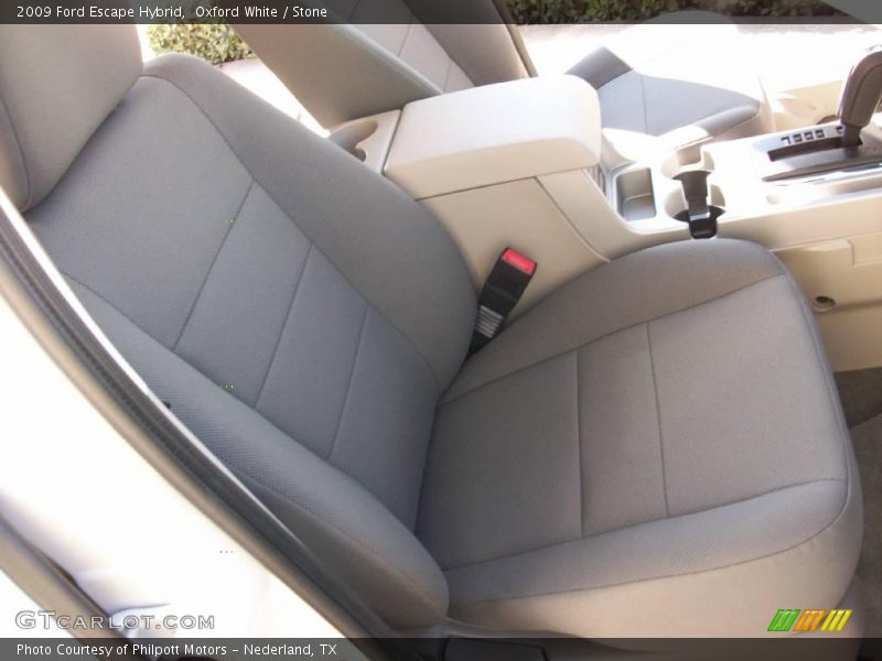 Oxford White / Stone 2009 Ford Escape Hybrid