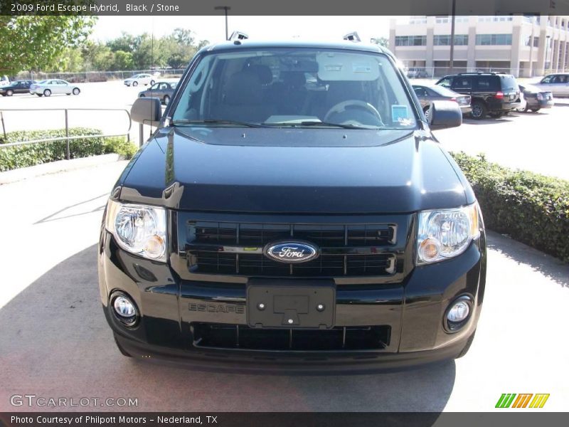 Black / Stone 2009 Ford Escape Hybrid