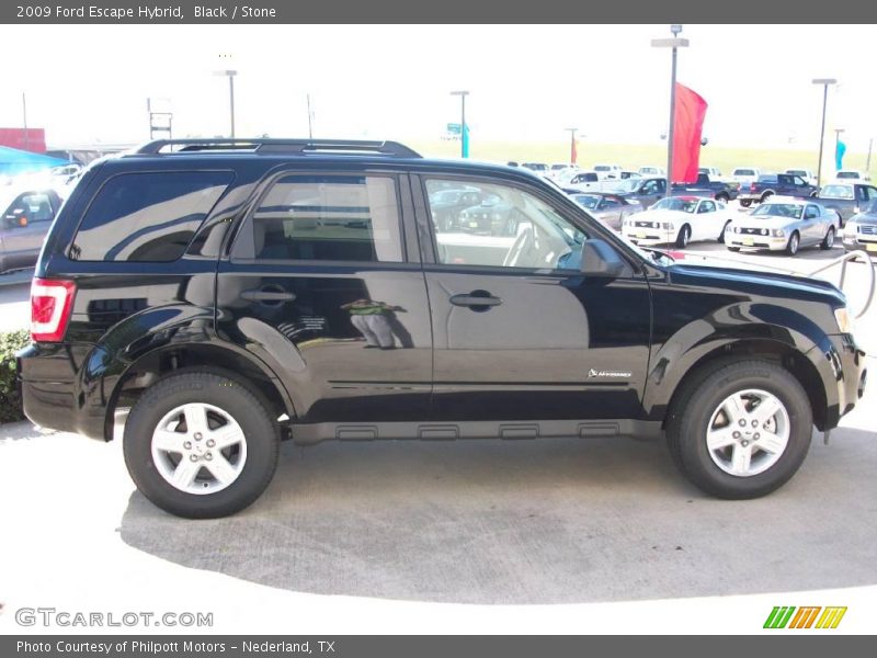 Black / Stone 2009 Ford Escape Hybrid