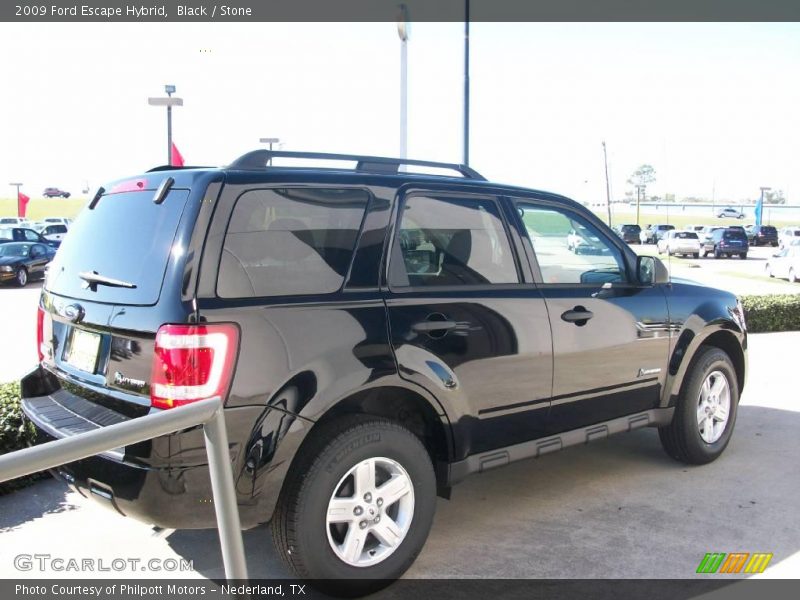 Black / Stone 2009 Ford Escape Hybrid