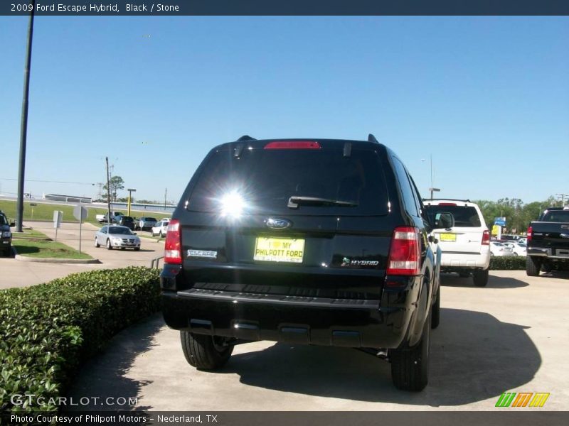 Black / Stone 2009 Ford Escape Hybrid