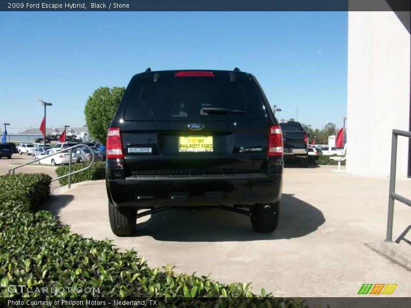 Black / Stone 2009 Ford Escape Hybrid