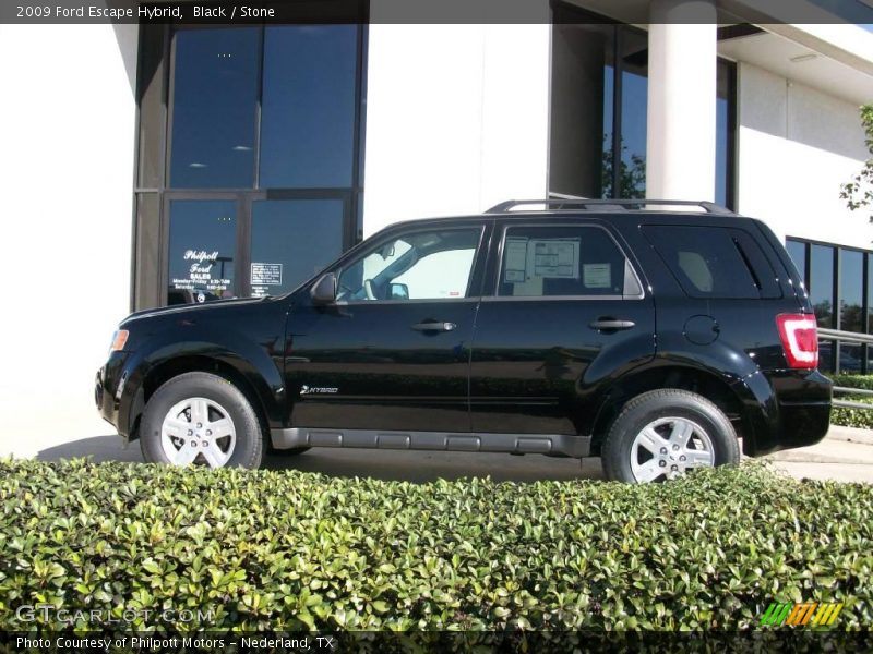 Black / Stone 2009 Ford Escape Hybrid