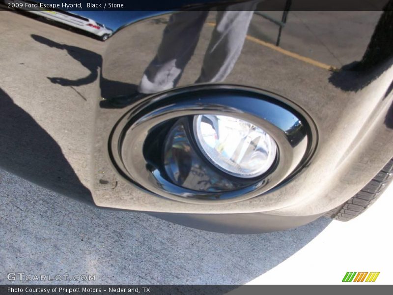 Black / Stone 2009 Ford Escape Hybrid