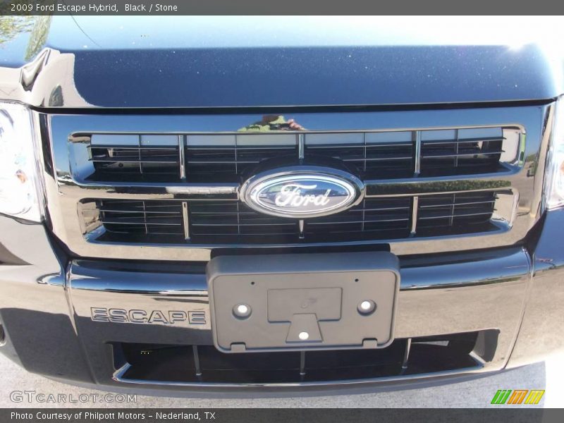 Black / Stone 2009 Ford Escape Hybrid