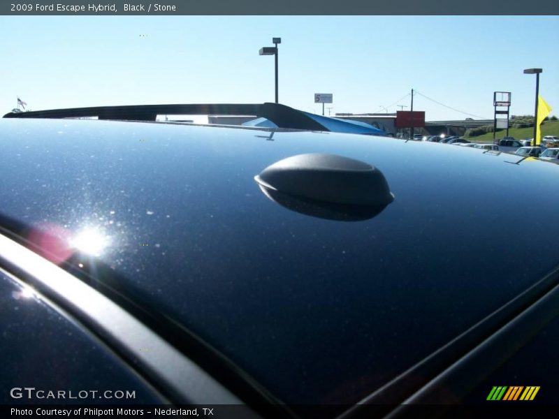 Black / Stone 2009 Ford Escape Hybrid