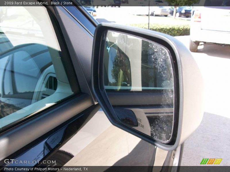 Black / Stone 2009 Ford Escape Hybrid