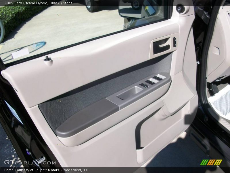 Black / Stone 2009 Ford Escape Hybrid