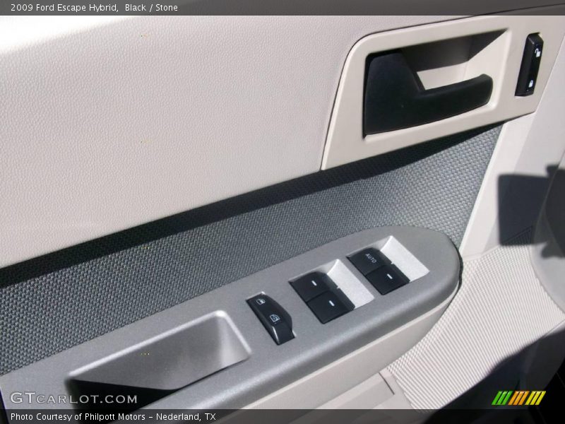 Black / Stone 2009 Ford Escape Hybrid
