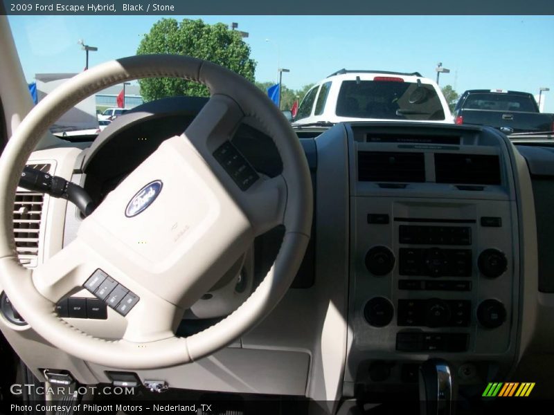 Black / Stone 2009 Ford Escape Hybrid