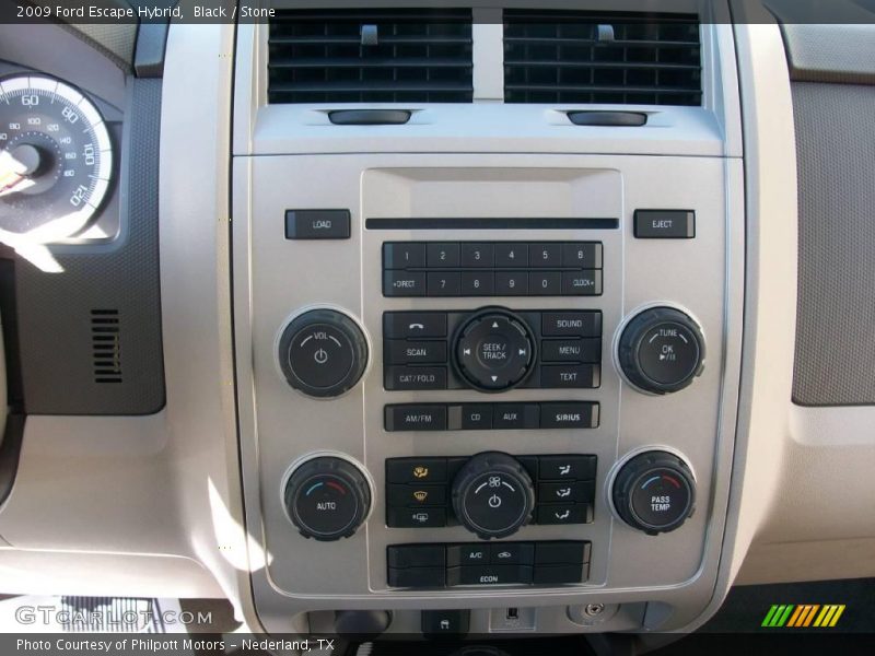 Black / Stone 2009 Ford Escape Hybrid