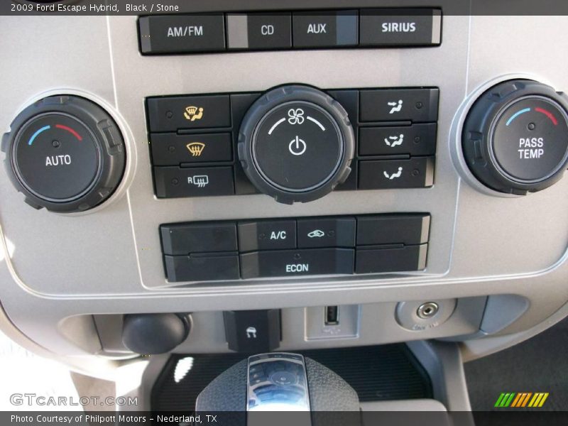 Black / Stone 2009 Ford Escape Hybrid