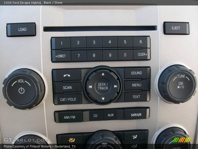 Black / Stone 2009 Ford Escape Hybrid