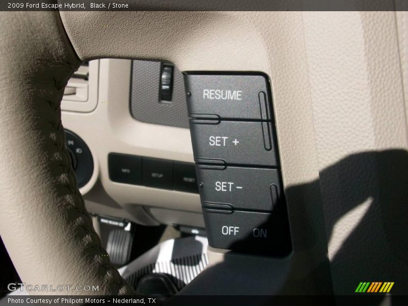 Black / Stone 2009 Ford Escape Hybrid