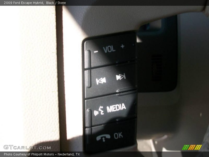 Black / Stone 2009 Ford Escape Hybrid
