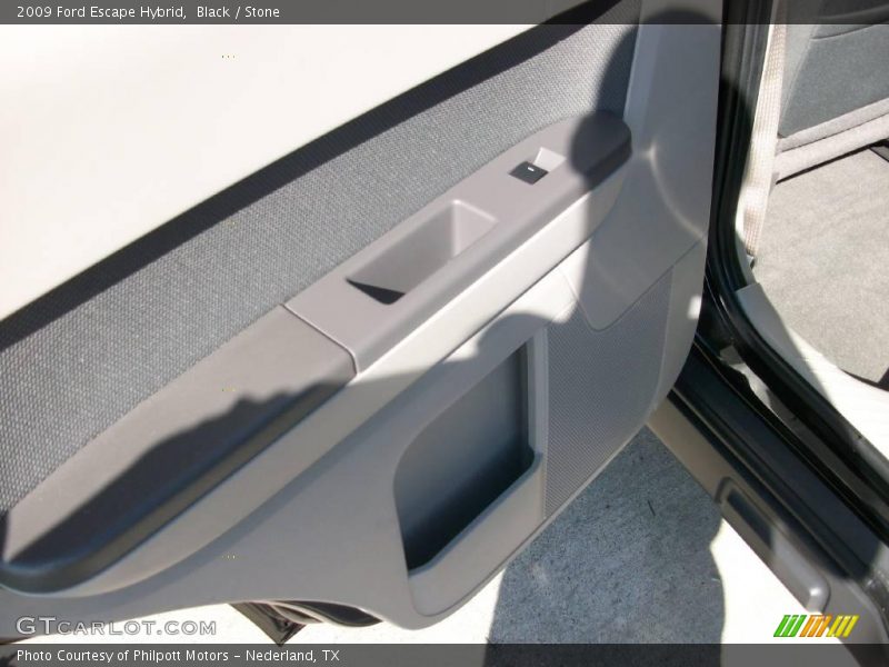 Black / Stone 2009 Ford Escape Hybrid