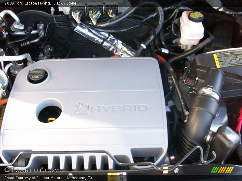 Black / Stone 2009 Ford Escape Hybrid